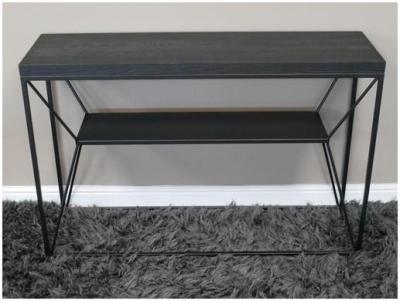 Product photograph of Dutch Black Side Table from Choice Furniture Superstore