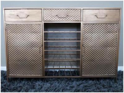 Dutch Copper 2 Door 3 Drawer Wine Sideboard
