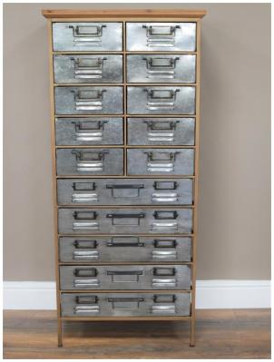 Product photograph of Dutch Industrial Large Storage Cabinet from Choice Furniture Superstore