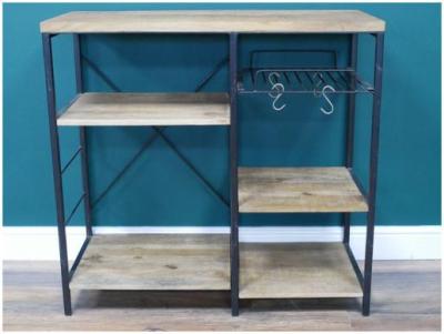 Product photograph of Dutch Industrial Mango Wood Storage Unit from Choice Furniture Superstore