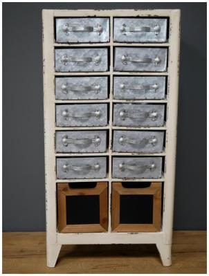 Product photograph of Dutch Industrial Metal Storage Unit - 7604 from Choice Furniture Superstore