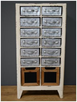 Product photograph of Dutch Industrial Metal Storage Unit - 6573 from Choice Furniture Superstore