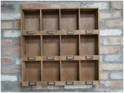 Product photograph of Dutch Shelves Wall Storage Unit Set Of 2 from Choice Furniture Superstore