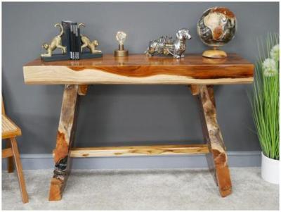 Dutch Teak Wood Console Table