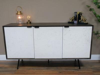 Product photograph of Dutch Venice 3 Door Mango Wood Sideboard from Choice Furniture Superstore