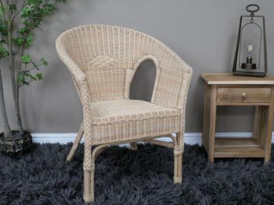 Product photograph of Dutch Outdoor Graden Rattan Stacking Chair from Choice Furniture Superstore