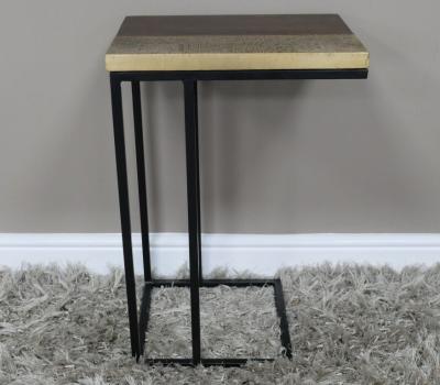 Product photograph of Dutch Mango Wood Side Table - 8663 from Choice Furniture Superstore