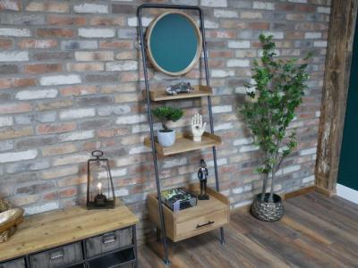 Product photograph of Dutch Retro Industrial Shelves from Choice Furniture Superstore