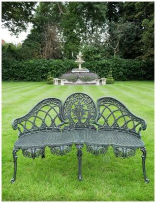 Aluminium White Bench