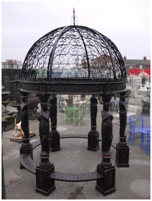 Product photograph of Cast Iron Lady Gazebo from Choice Furniture Superstore