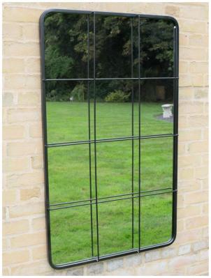 Product photograph of Metal Metal Garden Mirror from Choice Furniture Superstore