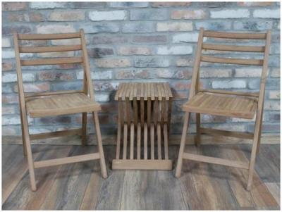 Product photograph of Teak Folder Set from Choice Furniture Superstore