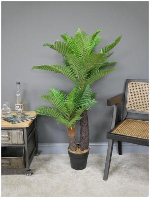 Product photograph of Artificial Fern Pack Of 2 from Choice Furniture Superstore