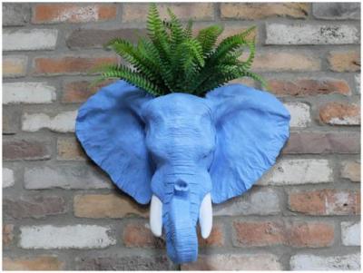 Product photograph of Elephant Head Planter from Choice Furniture Superstore