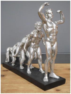Product photograph of Human Evolution Set Of 2 from Choice Furniture Superstore