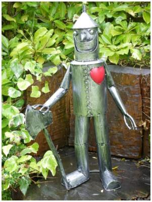 Product photograph of Medium Tin Man Set Of 2 from Choice Furniture Superstore