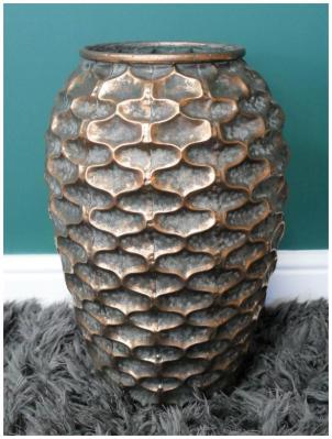 Metal Planter - 8219 (Pack of 2)