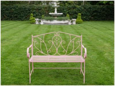 Product photograph of Powder Pink Bench from Choice Furniture Superstore