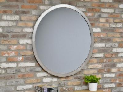 Metal Round Mirror