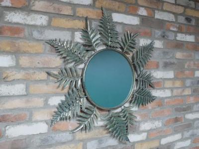 Product photograph of Metal Round Mirror - 92cm X 92cm - Set Of 2 from Choice Furniture Superstore