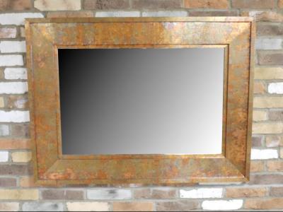 Product photograph of Copper Mirror from Choice Furniture Superstore