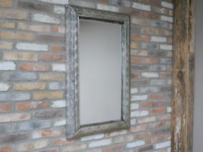 Product photograph of Metal Rectangular Mirror - 65cm X 110cm from Choice Furniture Superstore