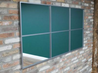 Product photograph of Large Metal Mirror from Choice Furniture Superstore