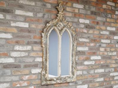 Product photograph of Rustic Arch Mirror from Choice Furniture Superstore