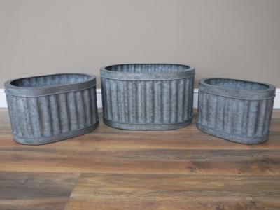 Product photograph of Planters - 8482 - Set Of 3 from Choice Furniture Superstore
