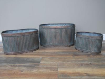 Product photograph of Planters - 8485 - Set Of 3 from Choice Furniture Superstore