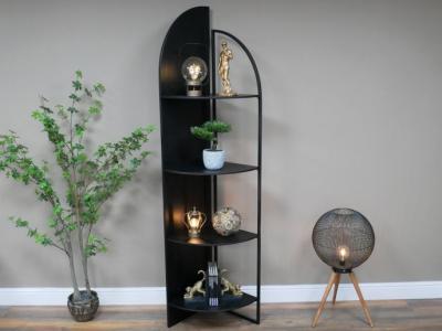 Product photograph of Dutch Metal Corner Shelves from Choice Furniture Superstore