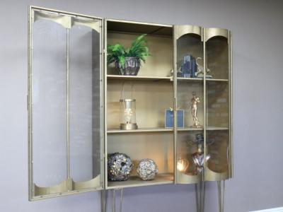 Product photograph of Dutch 2 Glass Door Large Display Cabinet from Choice Furniture Superstore