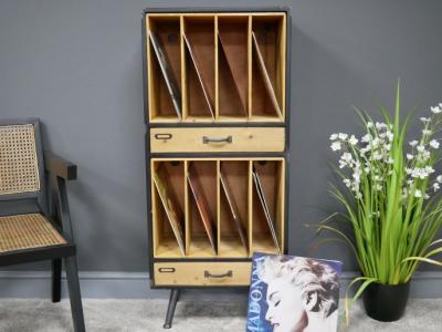 Product photograph of Dutch Fir Wood Tall Retro Filing Cabinet from Choice Furniture Superstore
