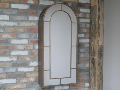 Product photograph of Dutch Mirrored Wall Unit from Choice Furniture Superstore