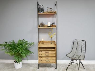 Image of Dutch Multi Drawer Ladder Style Shelves