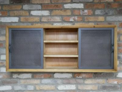 Product photograph of Dutch Fir Wood 2 Door Wall Unit from Choice Furniture Superstore