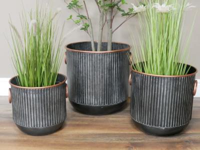 Product photograph of Planters - 8382 - Set Of 3 from Choice Furniture Superstore