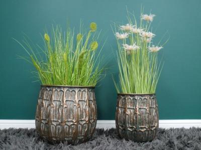 Product photograph of Planters Set Of 2 - 8223 from Choice Furniture Superstore