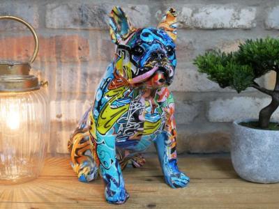 Product photograph of Multi Coloured Dog Set Of 2 from Choice Furniture Superstore