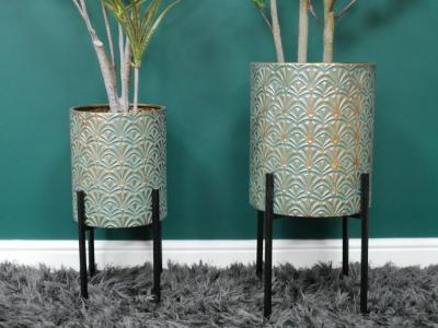 Moroccan Style Planters Set Of 2