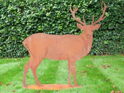 Product photograph of Metal Stag - 9578 Set Of 2 from Choice Furniture Superstore