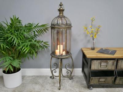 Product photograph of Lantern On Stand from Choice Furniture Superstore