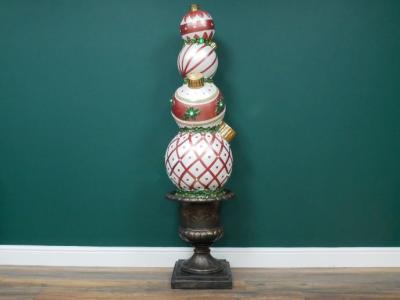 Product photograph of Large Christmas Urn from Choice Furniture Superstore