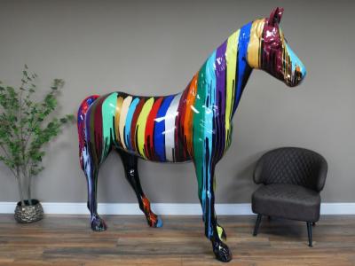 Product photograph of Large Multi Coloured Horse from Choice Furniture Superstore