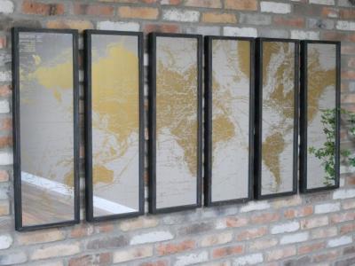 Map Of The World Mirrors