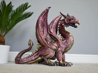 Product photograph of Dragon Statue from Choice Furniture Superstore