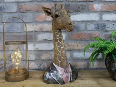 Product photograph of Giraffe Bust Set Of 2 from Choice Furniture Superstore