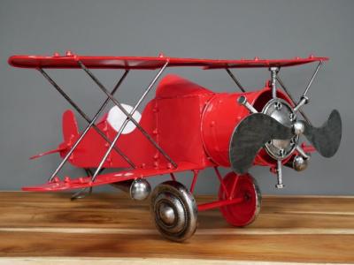 Product photograph of Metal Aeroplane Set Of 2 from Choice Furniture Superstore