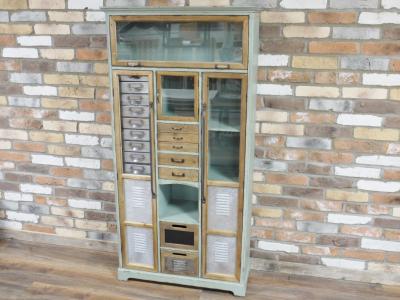 Product photograph of Dutch Industrial Tall Cabinet - 5126 from Choice Furniture Superstore