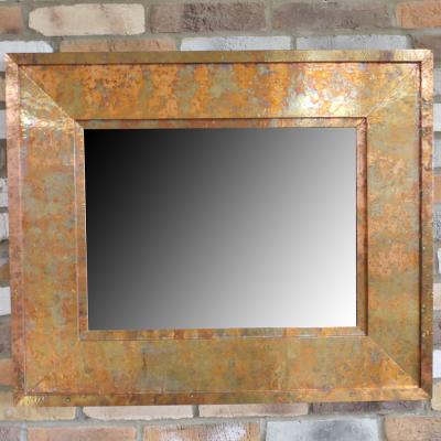 Copper Small Wall Mirror